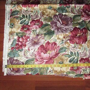 Large Floral Home Decor Chintz - 2.9m